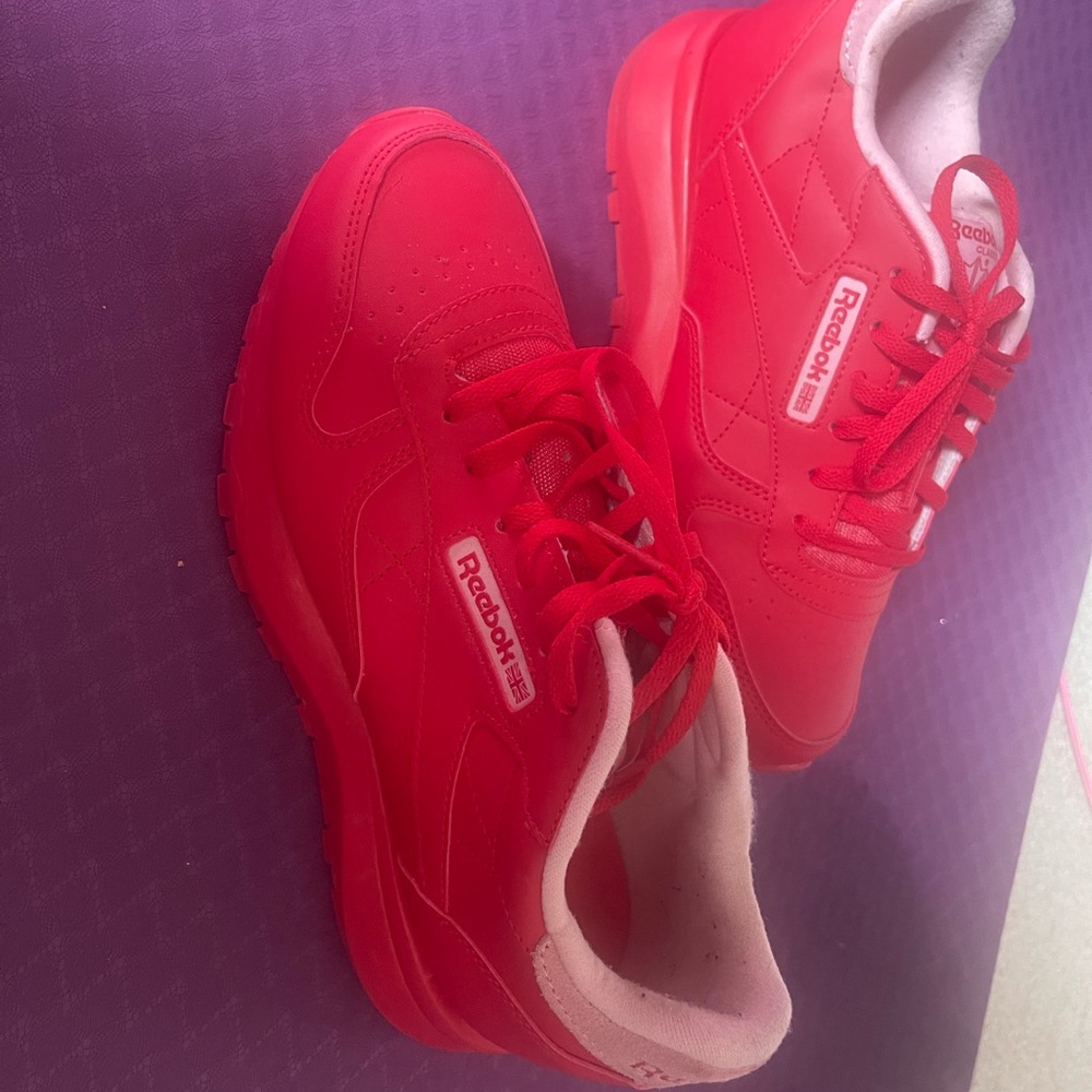 Reebok Classic Red Sneakers